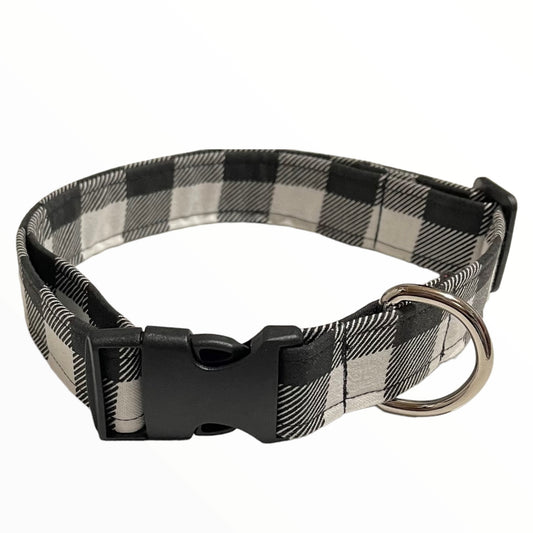 Dog collar in Buffalo Check